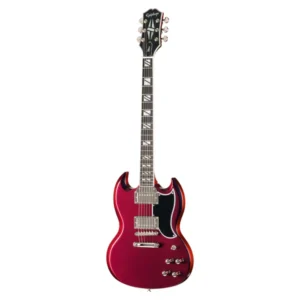Epiphone SG Tribute Ebony in Cherry Burst