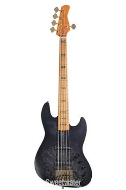 Sire Marcus Miller V10 5 String Bass in Transparent Black Satin
