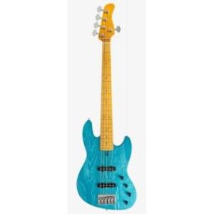 Sire Marcus Miller V6 5 String bass in Ocean Torquoise Blue