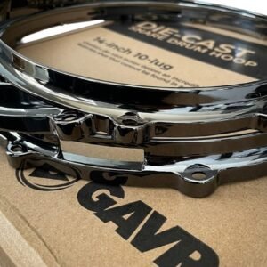 GAVRA Die-Cast Snare Drum Hoop Black Nikel