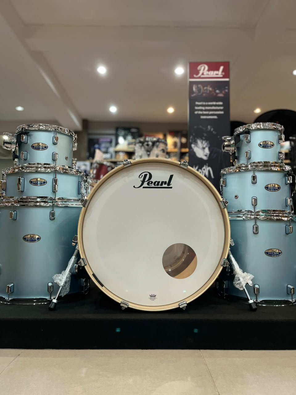 Pearl Decade Maple Blue Mirage - 7pcs #208